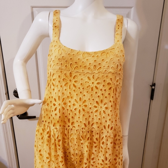 Jen's Pirate Booty flower power maxi dress eyelet - Picture 2 of 7